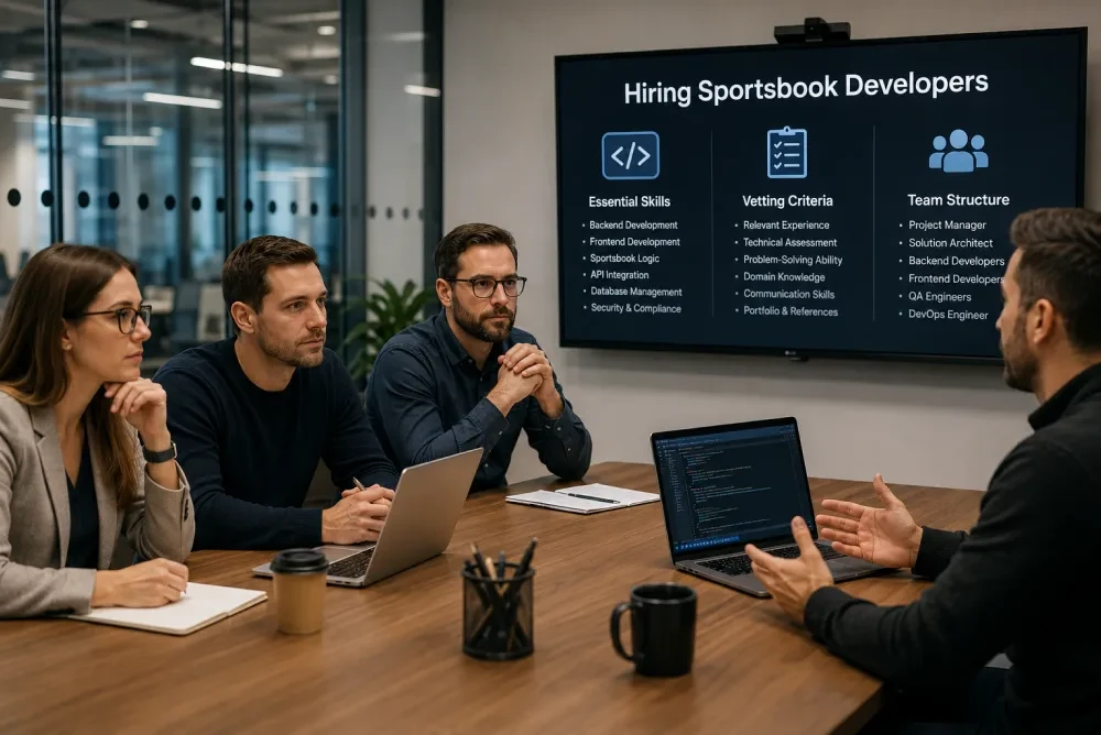 How to Hire Sportsbook Developers: Skills, Vetting Criteria, and Team Structure for Operators
