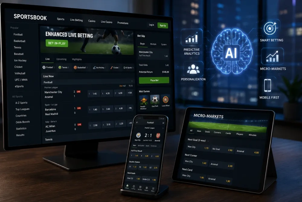 Sportsbook Software Trends for 2026-2027: AI, Micro-Markets & Beyond