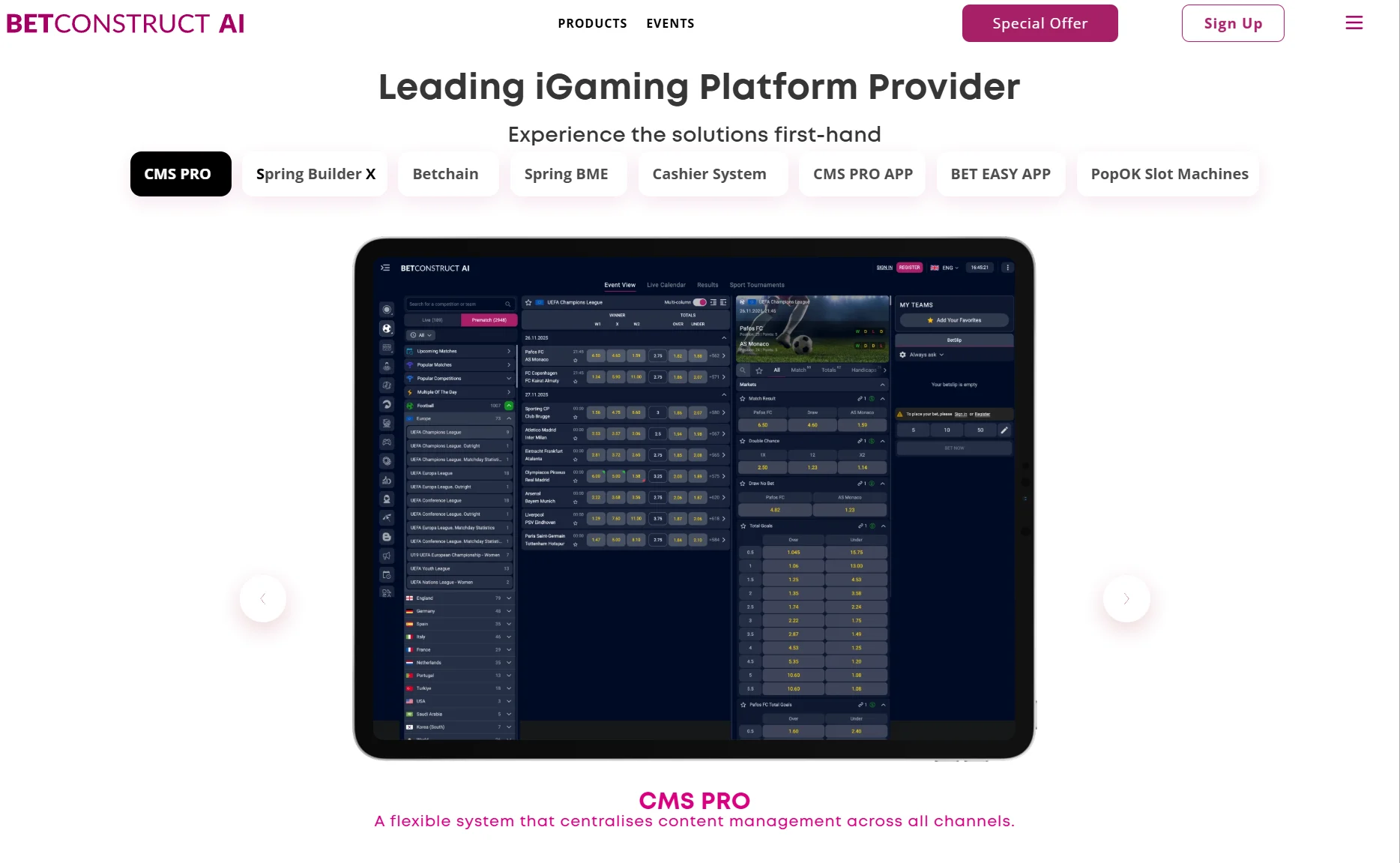 Betconstructer